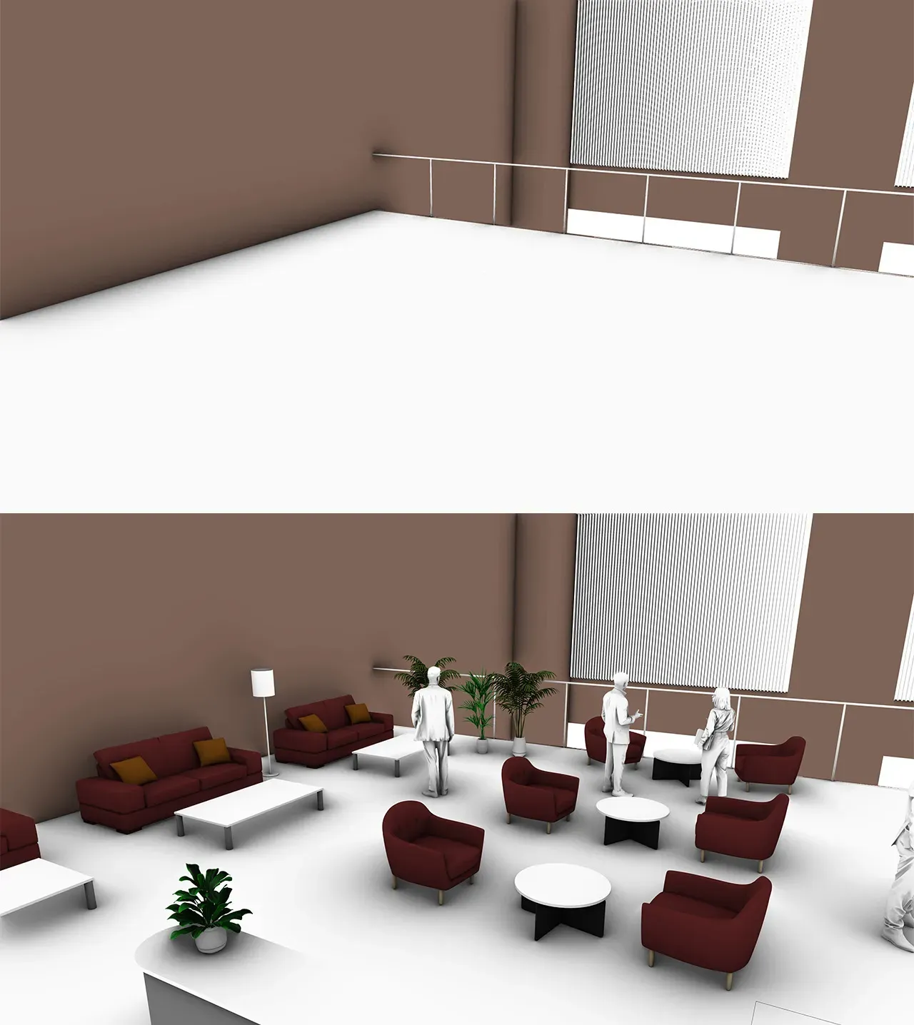 STEP3:内観のモデリング